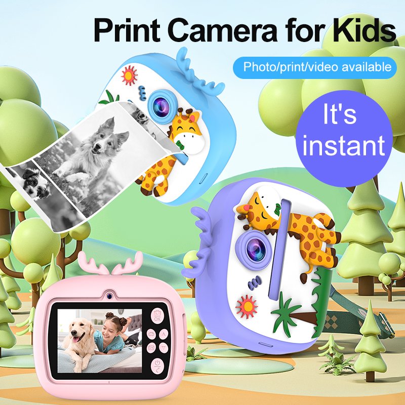 Print Camera for Kids